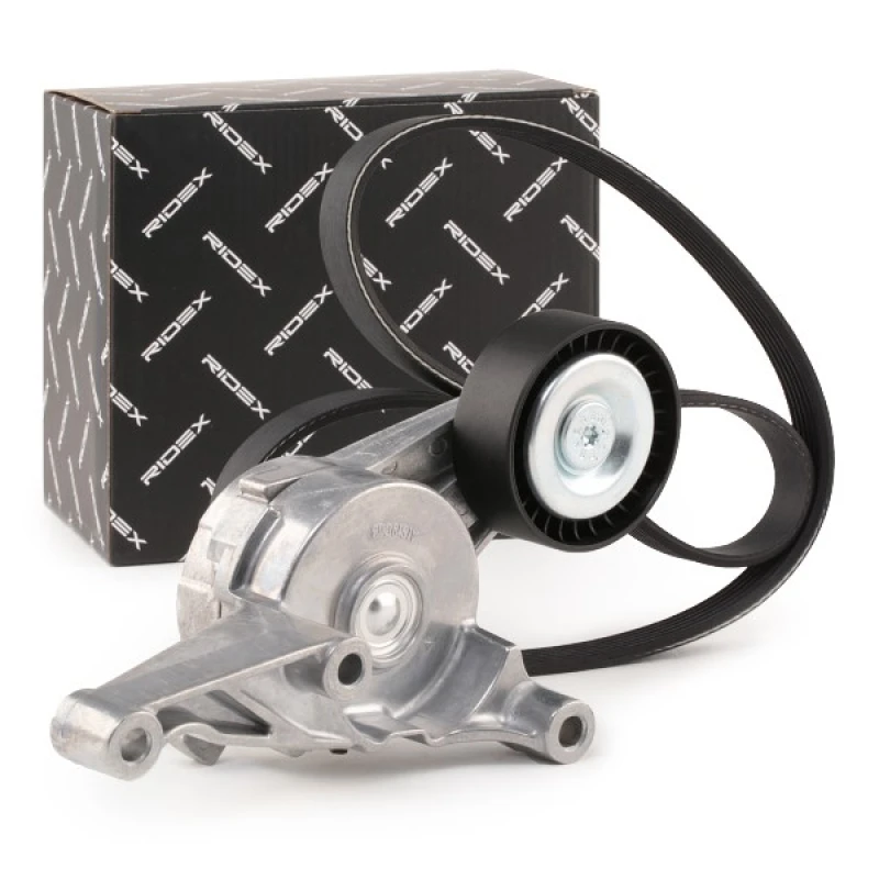 Image of RIDEX 542R0115 V-ribbed belt set V-Ribbed Belt Set (542)