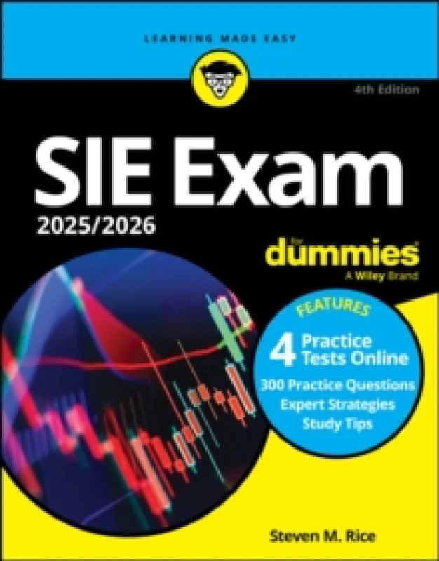 Image of SIE Exam 2025/2026 For Dummies : Securities Industry Essentials Exam Prep + Practice Tests + Flashcards Online Paperback / softback