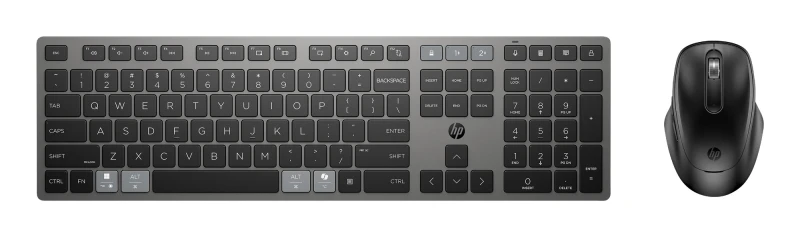 Image of HP 720 MULTI RCHRGBL WLS KB MS keyboard Mouse included Home USB + Blue