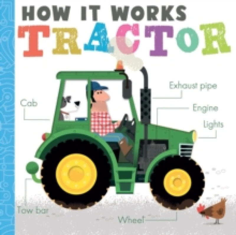 Image of Amelia Hepworth How it Works: Tractor Book Multi unisex