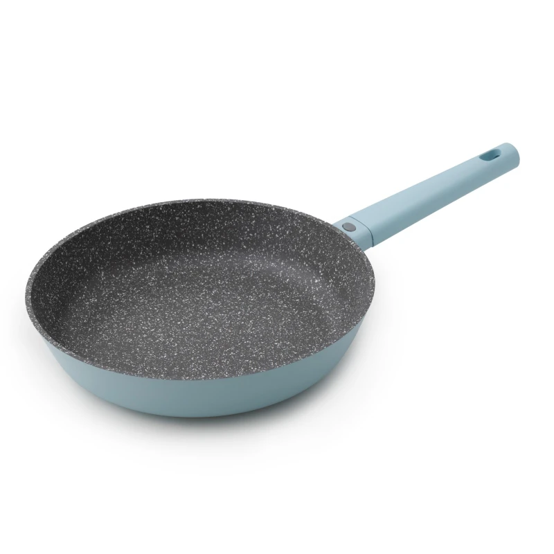 Image of MasterClass Cast Aluminium Non-Stick Frying Pan. Blue unisex 28cm