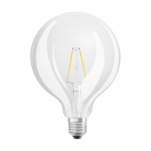 Image of Osram 7W Parathom Clear LED Globe Ball ES/E27 Very Warm White - 288300-288300