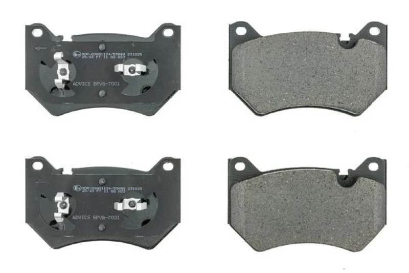Image of AISIN BPVG-7001 Brake pad set prepared for wear warning indicator Brake Pad Set,disc brake (402)