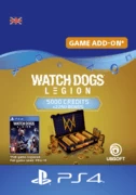 image of Watch Dogs Legion 7250 Credits Pack PS4