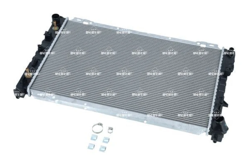 Image of NRF 53378 Engine radiator Brazed cooling fins, Aluminium Aluminium Radiator,engine cooling (470)