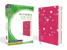 Image of NIrV, Bible for Kids, Large Print, Leathersoft, Pink, Comfort Print : Thinline Edition