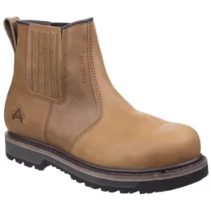 image of AS232 Safety Boots Tan Size 9