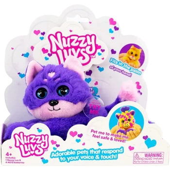 Image of Nuzzy Luvs Interactive Soft Toy - Pookie