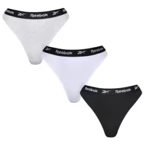 Image of Reebok 3 Pack Lotty Thongs - Multi