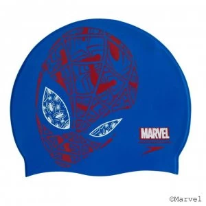 image of Speedo Marvel Swimming Cap Adults - Spiderman