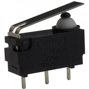 Image of Zippy Microswitch DW N3S 01P0D Z 12 Vdc 3 A 1 x OnOn momentary