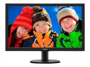 Image of Philips 24" 243V5LHAB Full HD LED Monitor