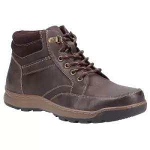 Image of Hush Puppies Mens Grover Mens Leather Lace Up Boots Shoes UK Size 11 (EU 45)