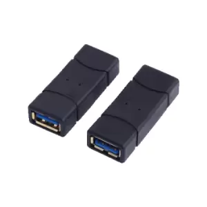 image of LogiLink USB 3.0-A F/F Black