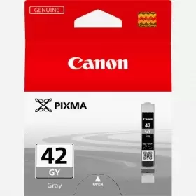 Image of Canon CLI-42GY Grey Ink Cartridge - 6390B001 (Original)