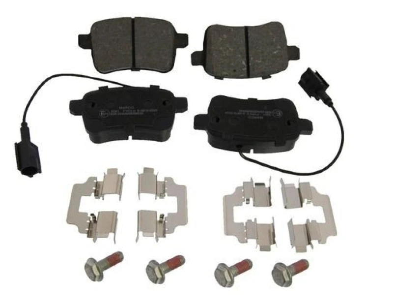 Image of Brake pad set MAPCO 6241