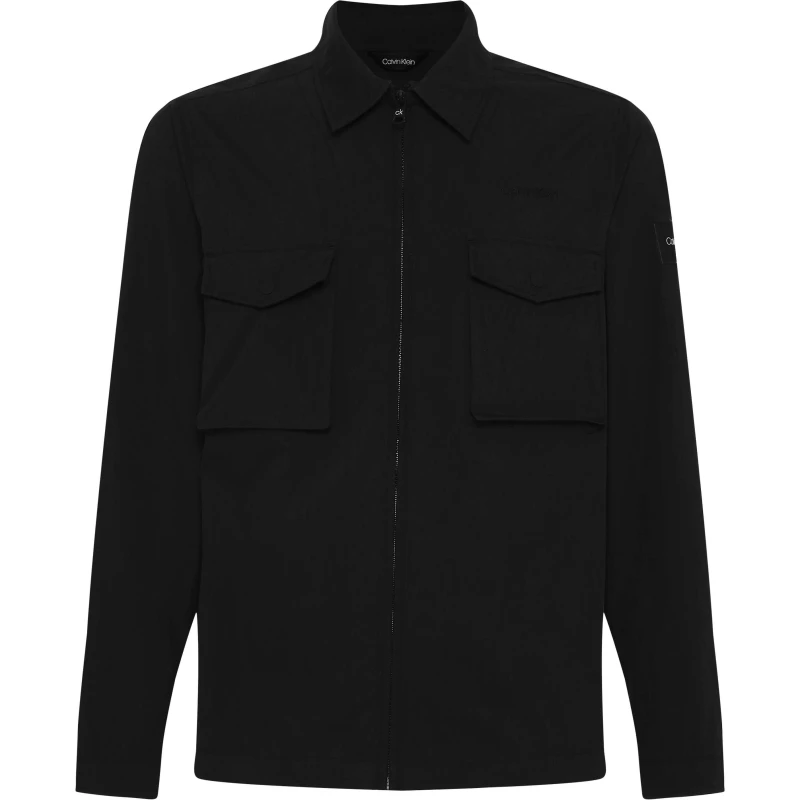 Image of Calvin Klein Overshirt - Black XS