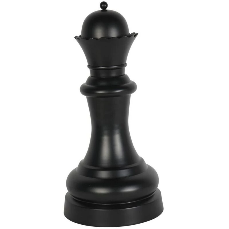 Image of Buttercup Farm Decorative Queen - Aluminium - L29 X W29 X H58cm - Black