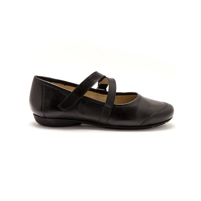Image of Pediconfort Womens scratch leather Ballet flats Pediconfort Noir Female 38