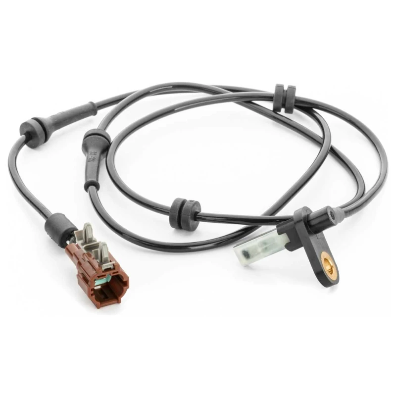 Image of HELLA 6PU 230 040-671 ABS Sensor Rear Axle, with holder Sensor,wheel speed (412)