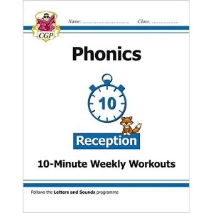 Image of New English 10-Minute Weekly Workouts: Phonics - Reception Paperback / softback 2018