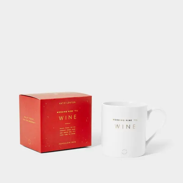 image of Katie Loxton Multicoloured Gift Boxed Mugs KLCW132