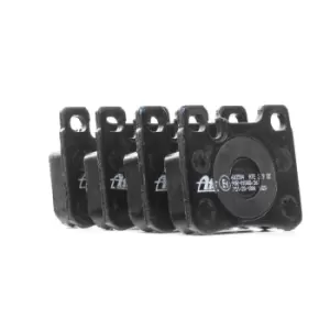 Image of ATE Brake pad set MERCEDES-BENZ 13.0460-3504.2 0024200020,0024200120,A0024200020 A0024200120