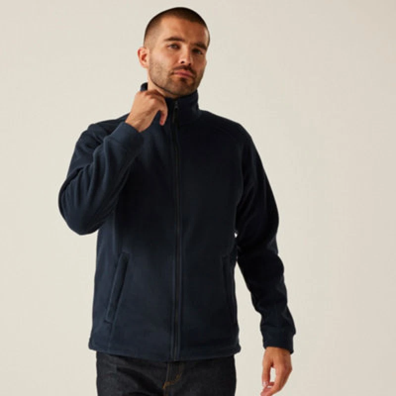 Image of Regatta Professional Mens Thor III Mediumweight Warm Fleece Jacket M - Chest 39-40' (99-101.5cm) Dark Navy TRF532-54B-M
