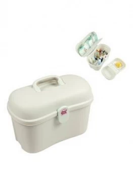 Image of OKbaby Baby Bathtime Vanity Case - Taupe, One Colour