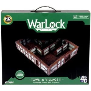 image of WarLock Tiles - Town & Village II: Full Height Plaster Walls Expansion