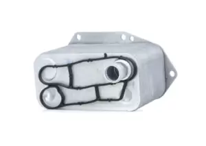 Image of RIDEX Oil Cooler BMW 469O0049 11422247204,2247204 Oil Cooler, engine oil