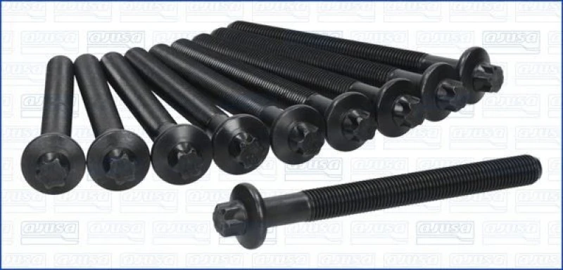 Image of AJUSA Bolt Kit, cylinder head AJUSA 81062600