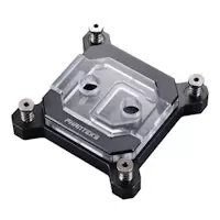 Image of Phanteks Glacier C370I Intel CPU Water Block Acrylic Cover RGB LED - Black