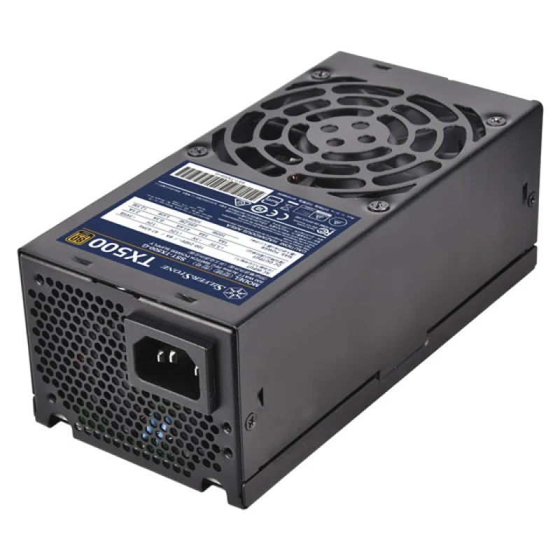 Image of Silverstone TX500 Gold power supply unit 500 W 20+4 pin ATX TFX Black