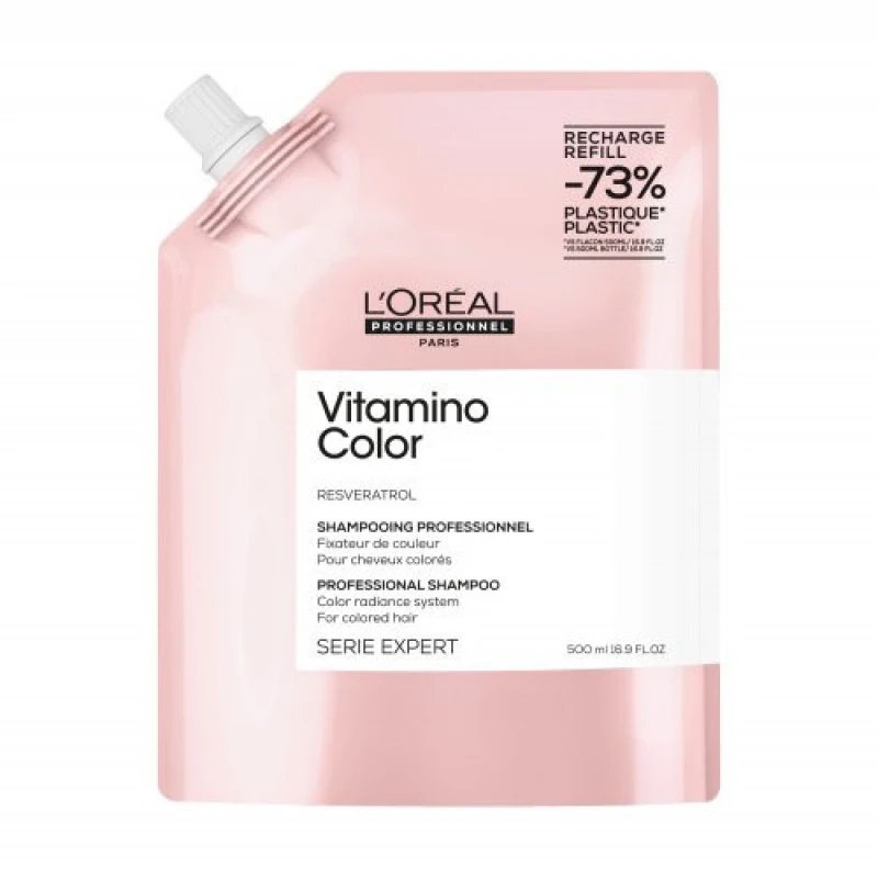 Image of LOreal Professionnel Vitamino Color Radiance System Shampoo 500ml Refill
