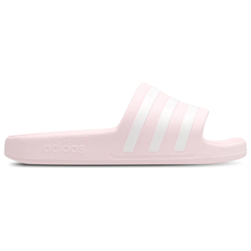 Image of Adidas adilette Women Flip-Flops and Sandals - Pink - Size 9.5 - Mesh/Synthetic