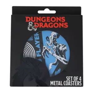 image of Fanattik Dungeons & Dragons Metal Coaster Set