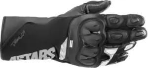 Image of Alpinestars SP-365 Drystar Motorcycle Gloves, black-white, Size 2XL, black-white, Size 2XL