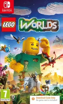 image of LEGO Worlds [Code in a Box] (Switch)