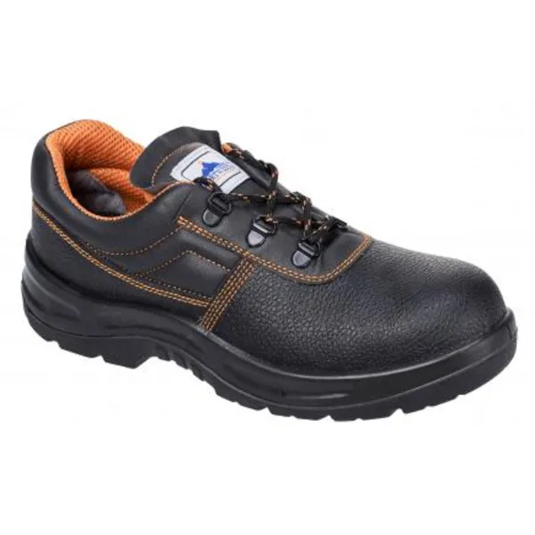 Image of Portwest Steelite Ultra S1P Safety Shoes FW85BKR38 Colour: Black