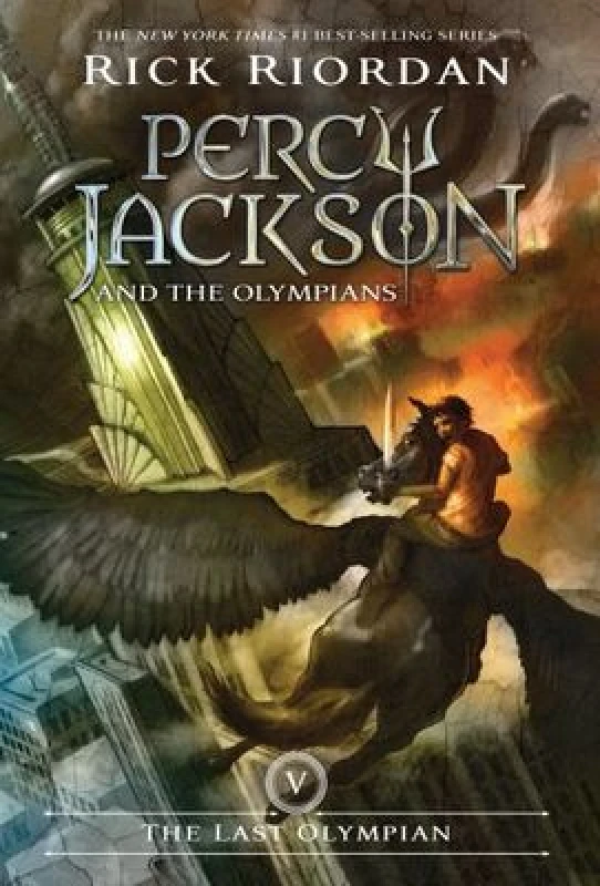 Image of Percy Jackson and the Olympians Book Five the Last Olympian by Rick Riordan Paperback