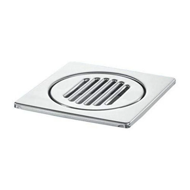 Image of McAlpine FGT150TOP 150mm Square Polished Stainless Steel Tile Silver