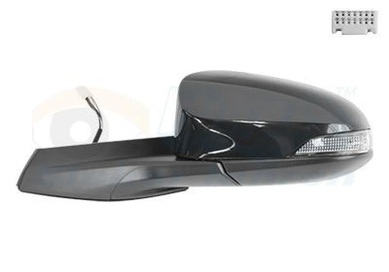 Image of VAN WEZEL Wing mirror VAN WEZEL 5411807