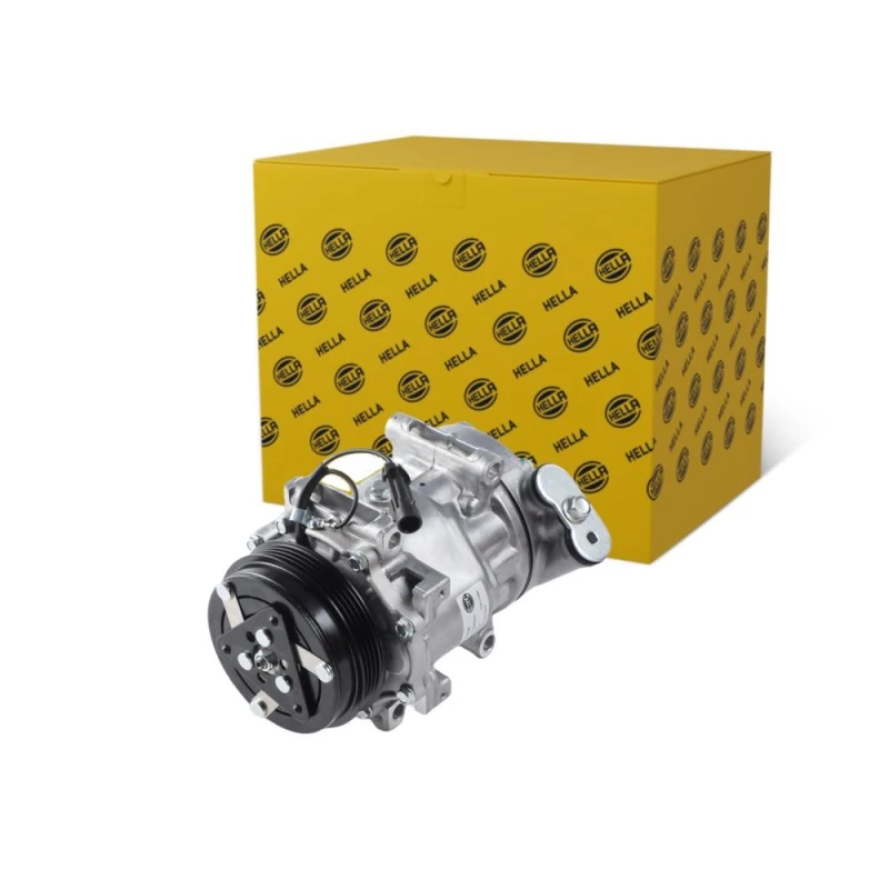 Image of HELLA Air conditioning compressor HELLA 8FK 366 201-801
