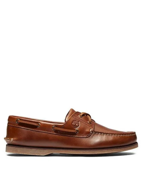 Timberland - Classic Leather Boat Shoe for Men in Brown, Man, Brown, Size: 6.5