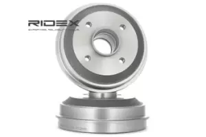 Image of RIDEX Brake Drum PEUGEOT,CITROEN 123B0013 424732,9478267980,424732 Rear Brakes,Drum Brake