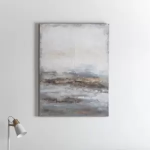 image of Tidal Skyline Framed Art 120x90cm Natural