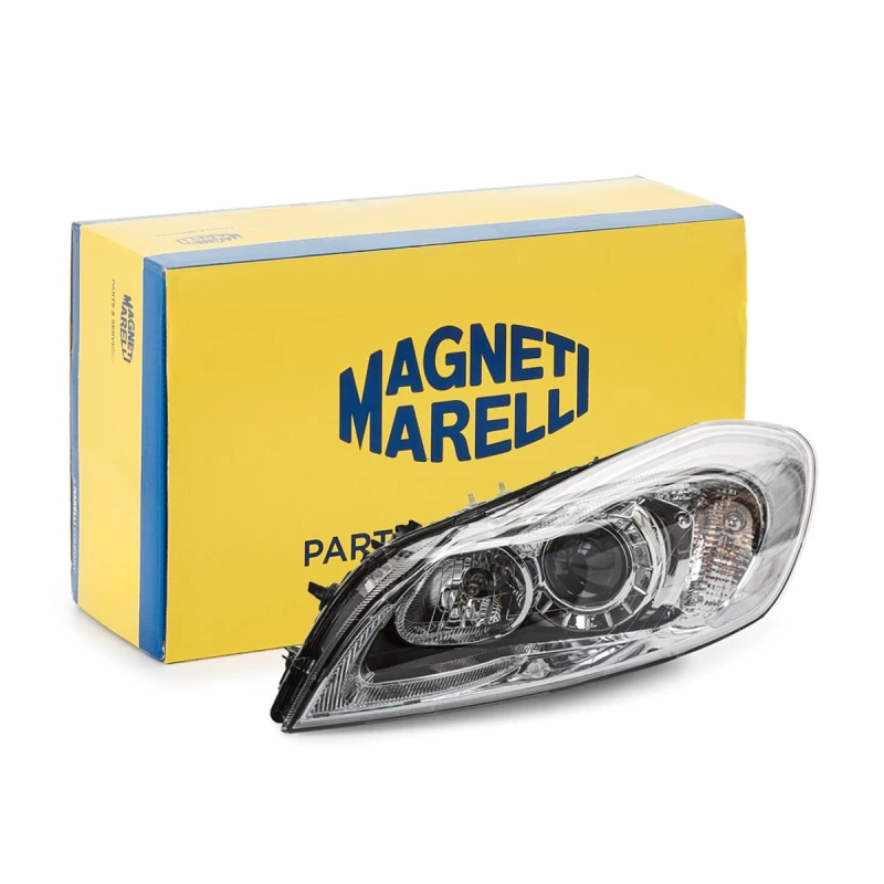 Image of MAGNETI MARELLI 710301256201 Headlights H9, Left, with motor for headlamp levelling, Halogen Headlight (259)