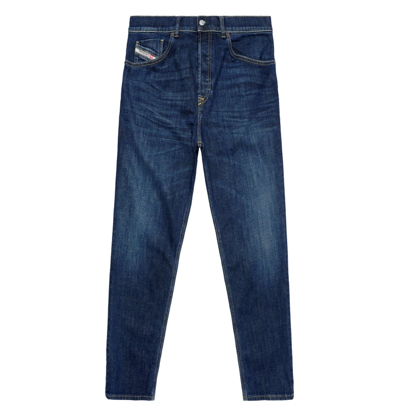 Image of Diesel Defining Tapered Jeans - Blue Blue 28 S