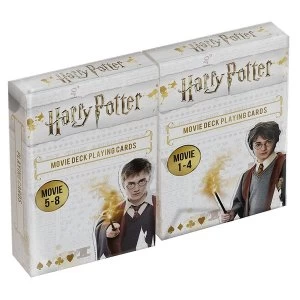 Image of Harry Potter Double Deck (Movies 1-8) Playing Cards